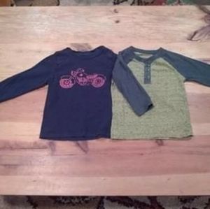 2 long sleeve shirts